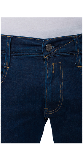 ANBASS 11.5OZ HYPERFLEX サーフブルーインディゴストレッチデニム 詳細画像